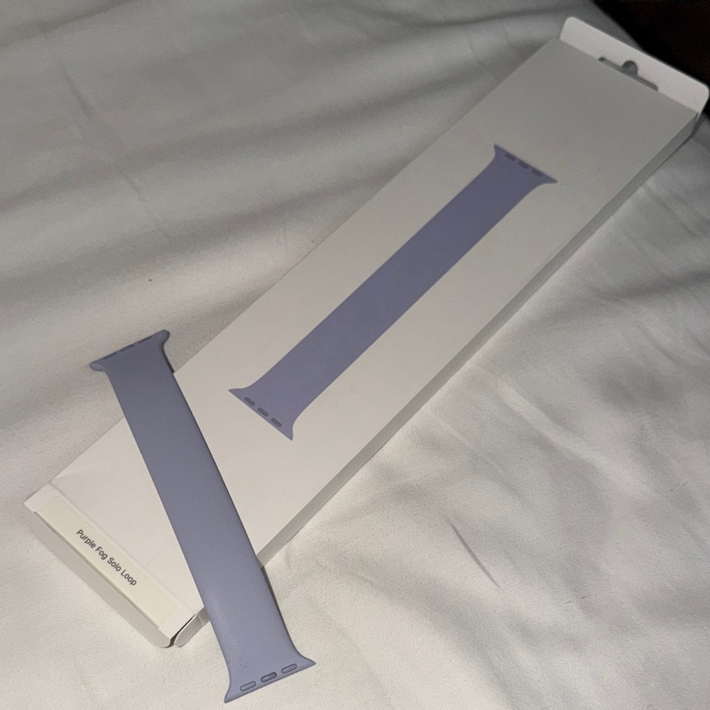 Apple Purple Fog solo Loop Watch Band
